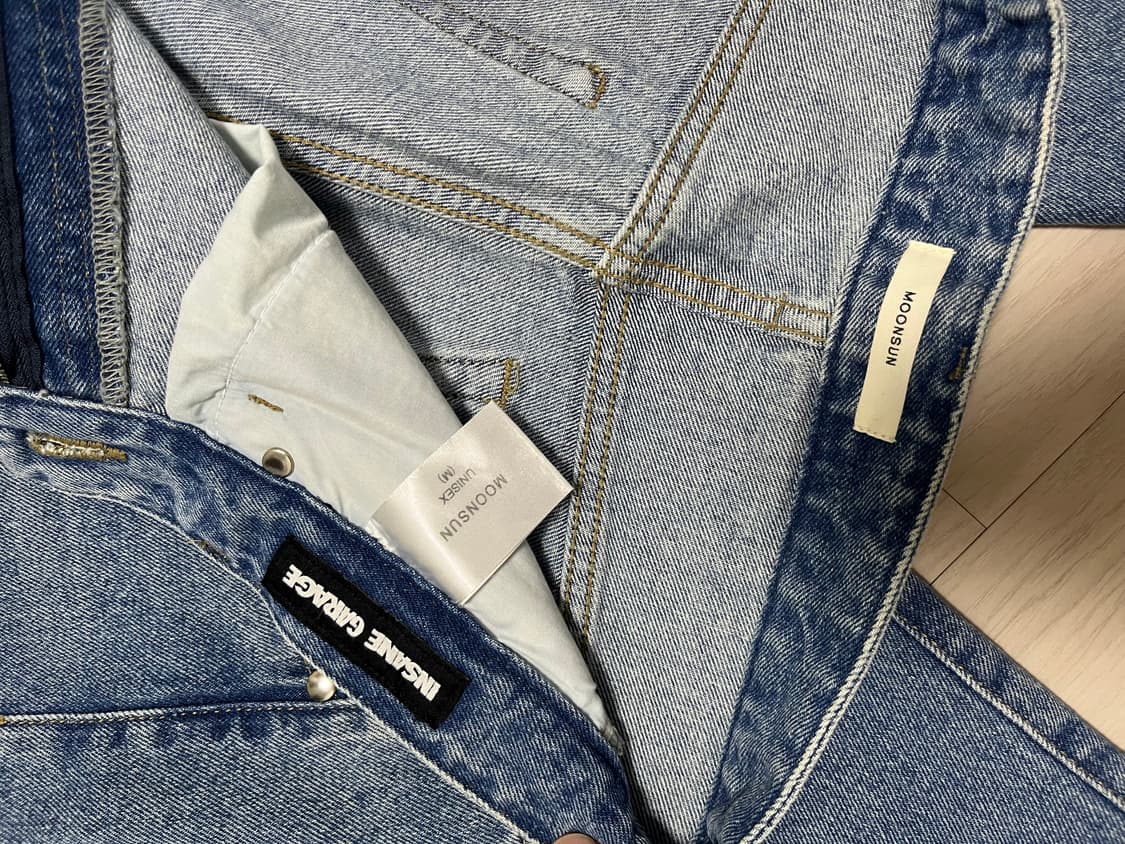 인세인개러지x문선 콜라보데님 상품이미지4