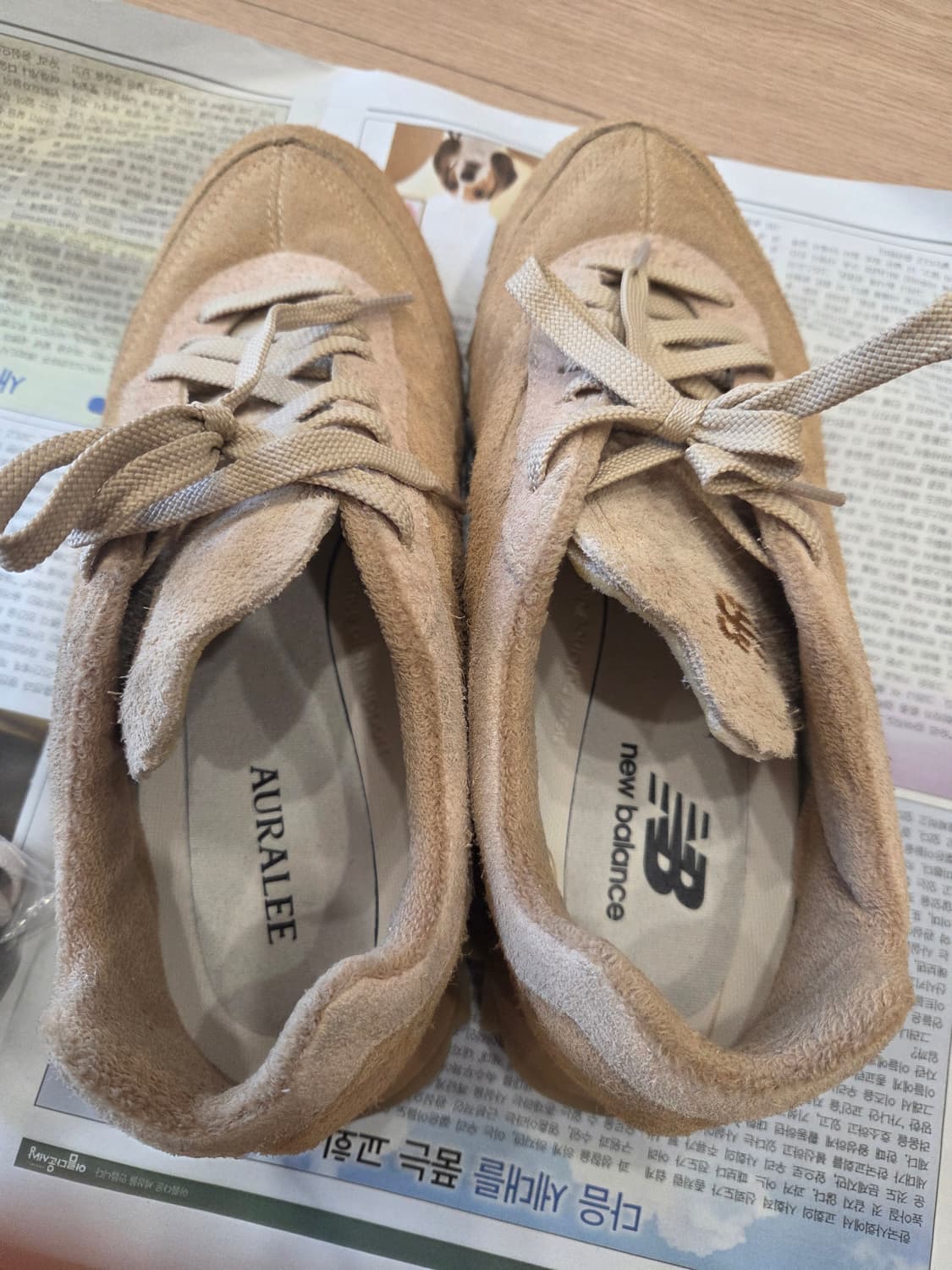 뉴발란스 x 오라리 RC30 탄 오렌지 상품이미지6