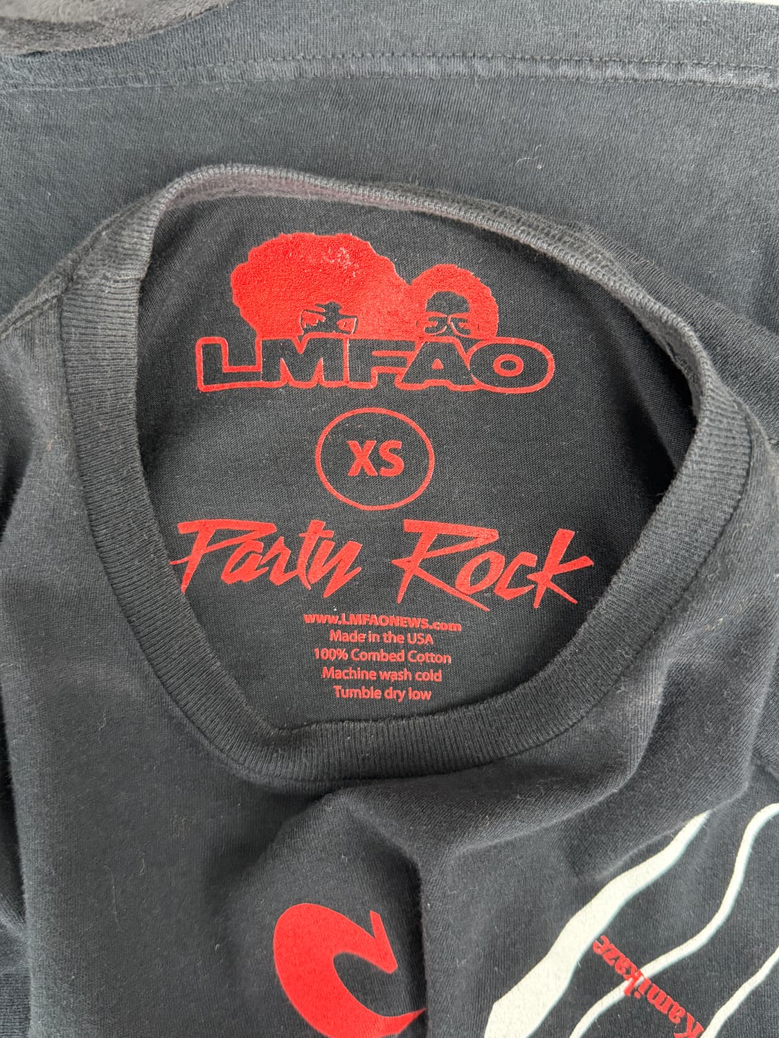 09s LMFAO “Shots” Party Rock Graphic Tee 상품이미지8
