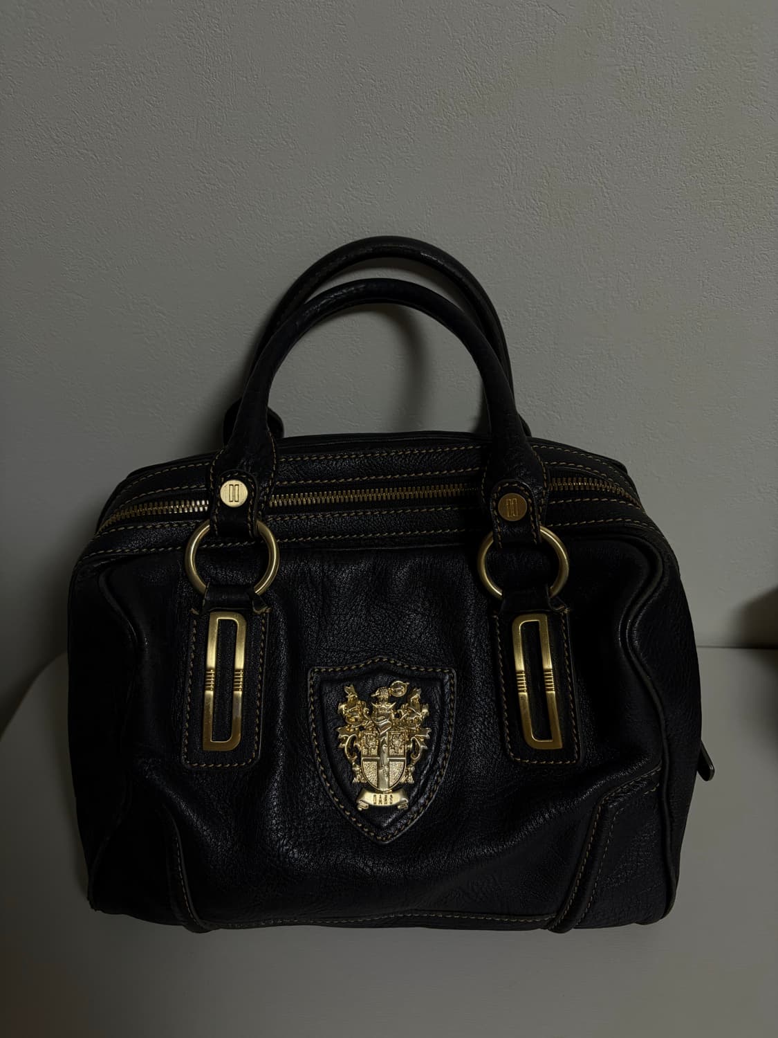 닥스 블랙 골드 디테일 백 오네걀 오네갸루 갸루 상품이미지1