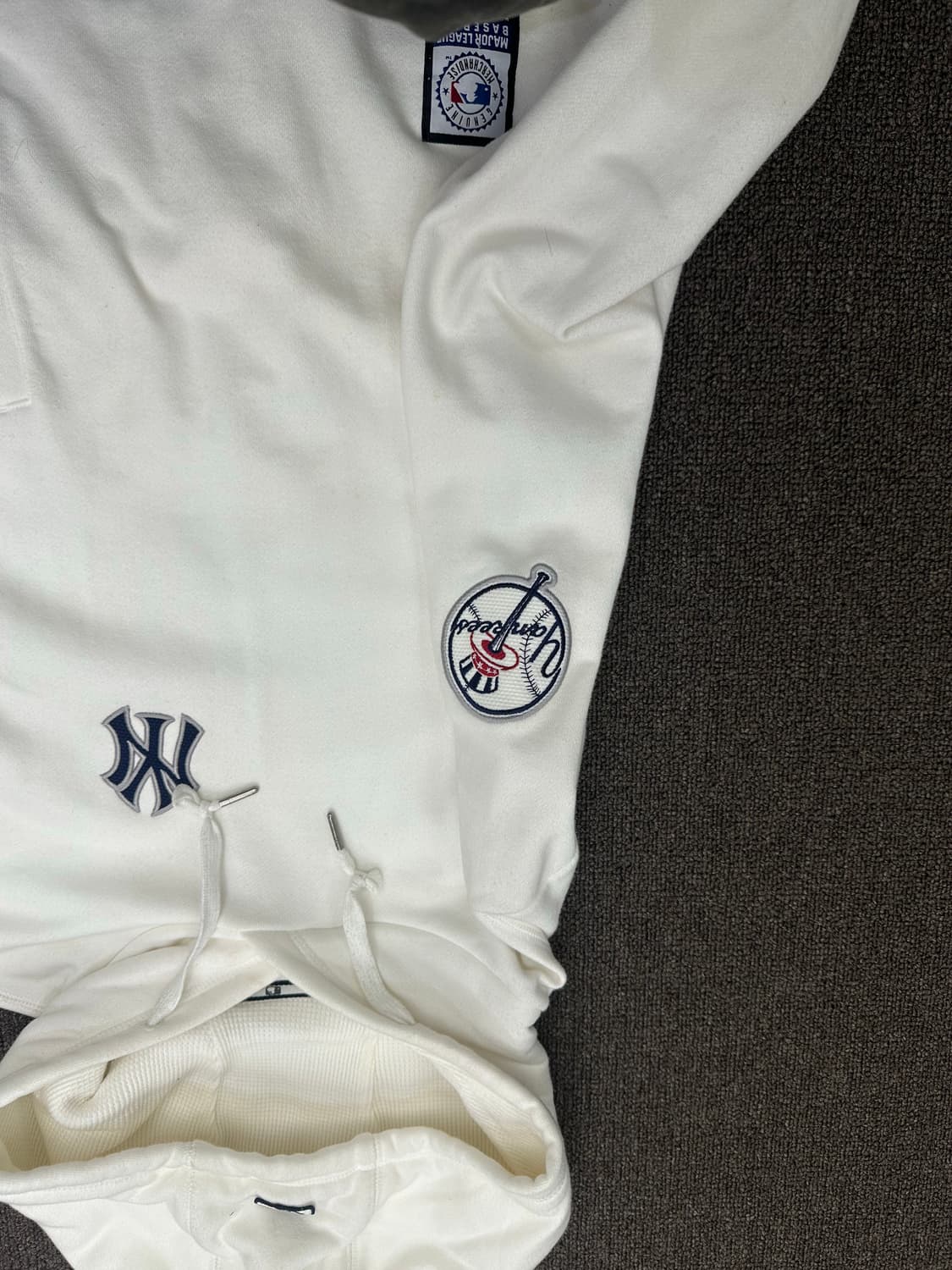 85)MLB 뉴욕 양키스 베이직 로고 후디 상품이미지5