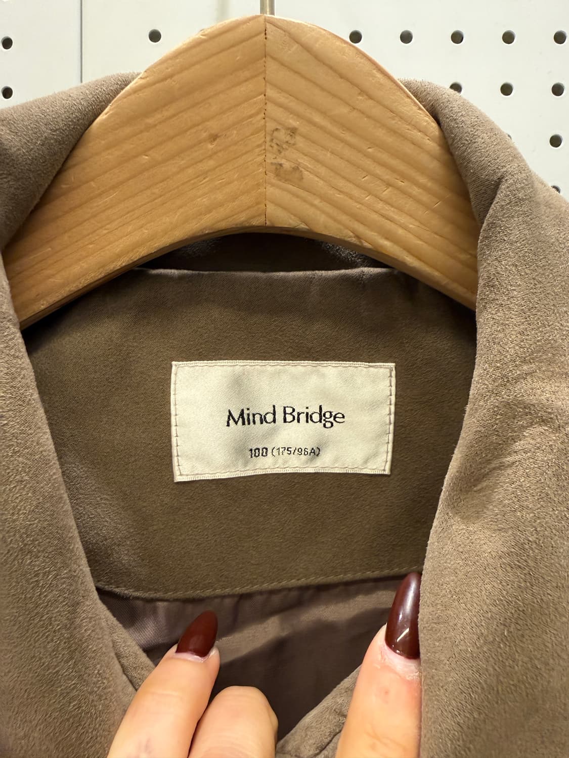 마인드브릿지 스웨이드 블루종 자켓 U1446 상품이미지5