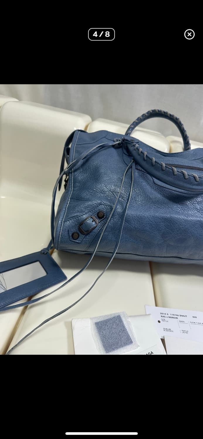 발렌시아가 시티 모터백 미디 상품이미지5