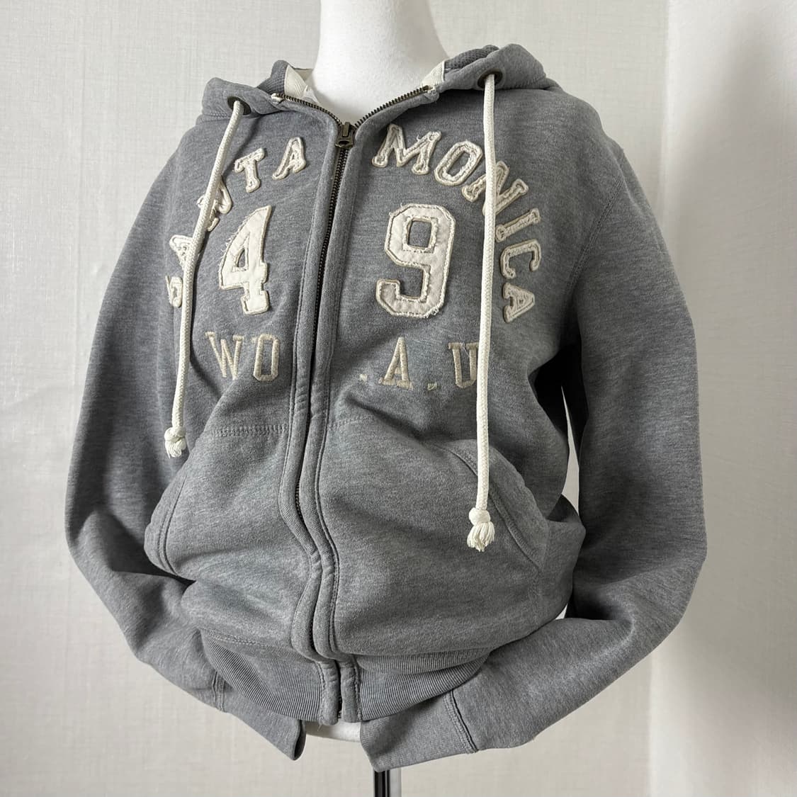 후아유 그레이 후드집업 상품이미지1