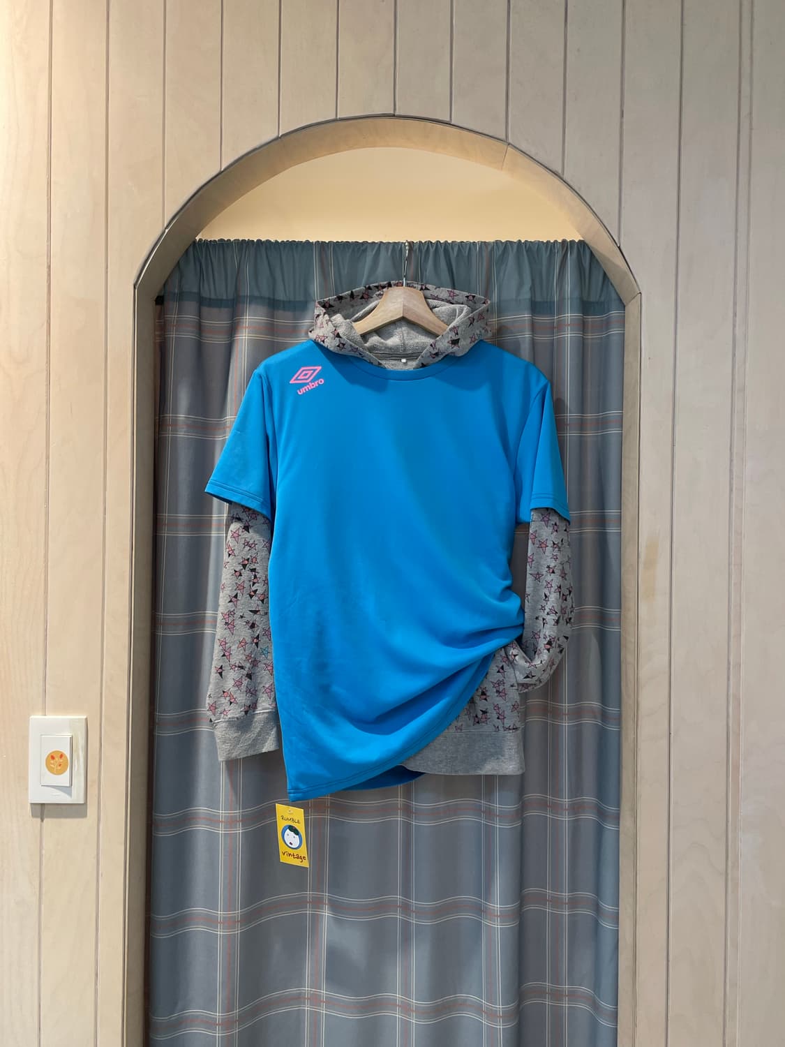 엄브로 라이트블루 반팔져지 상품이미지1