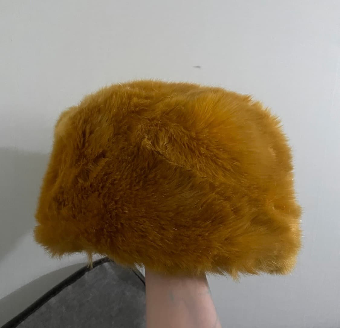 유럽구매 빈티지스타일 퍼 모자 fur hat 상품이미지2