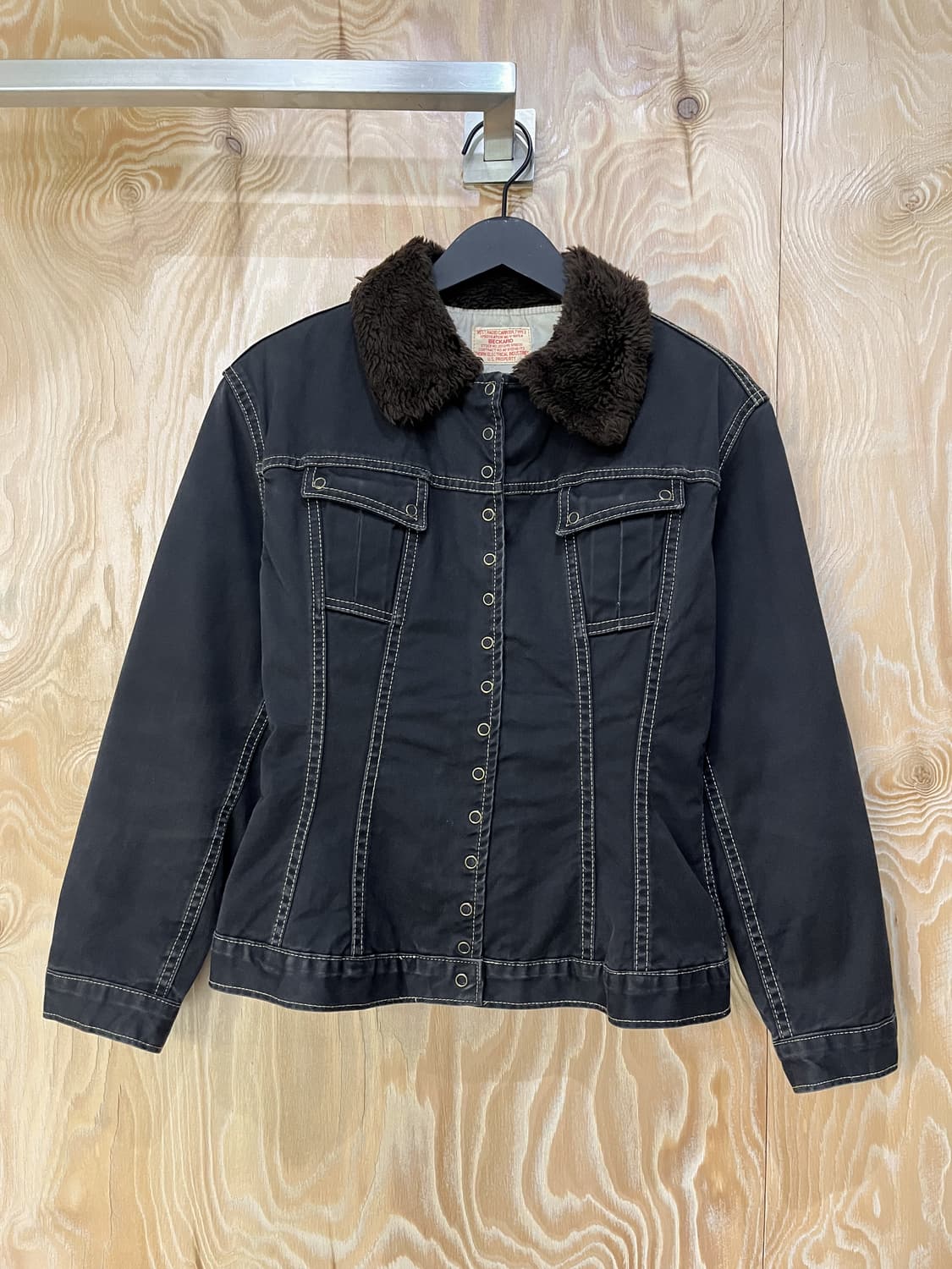 Beckaro 쉐르파 카라 트러커 자켓 상품이미지2