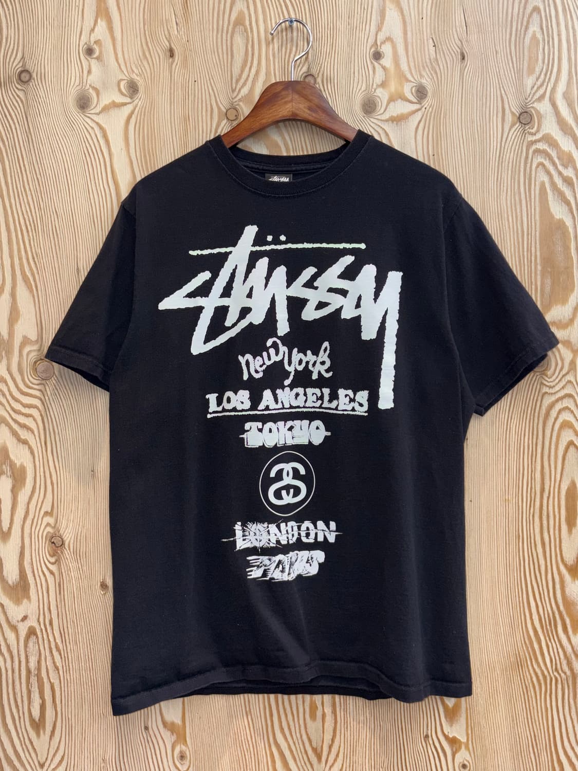 스투시 월드투어 티셔츠  상품이미지1