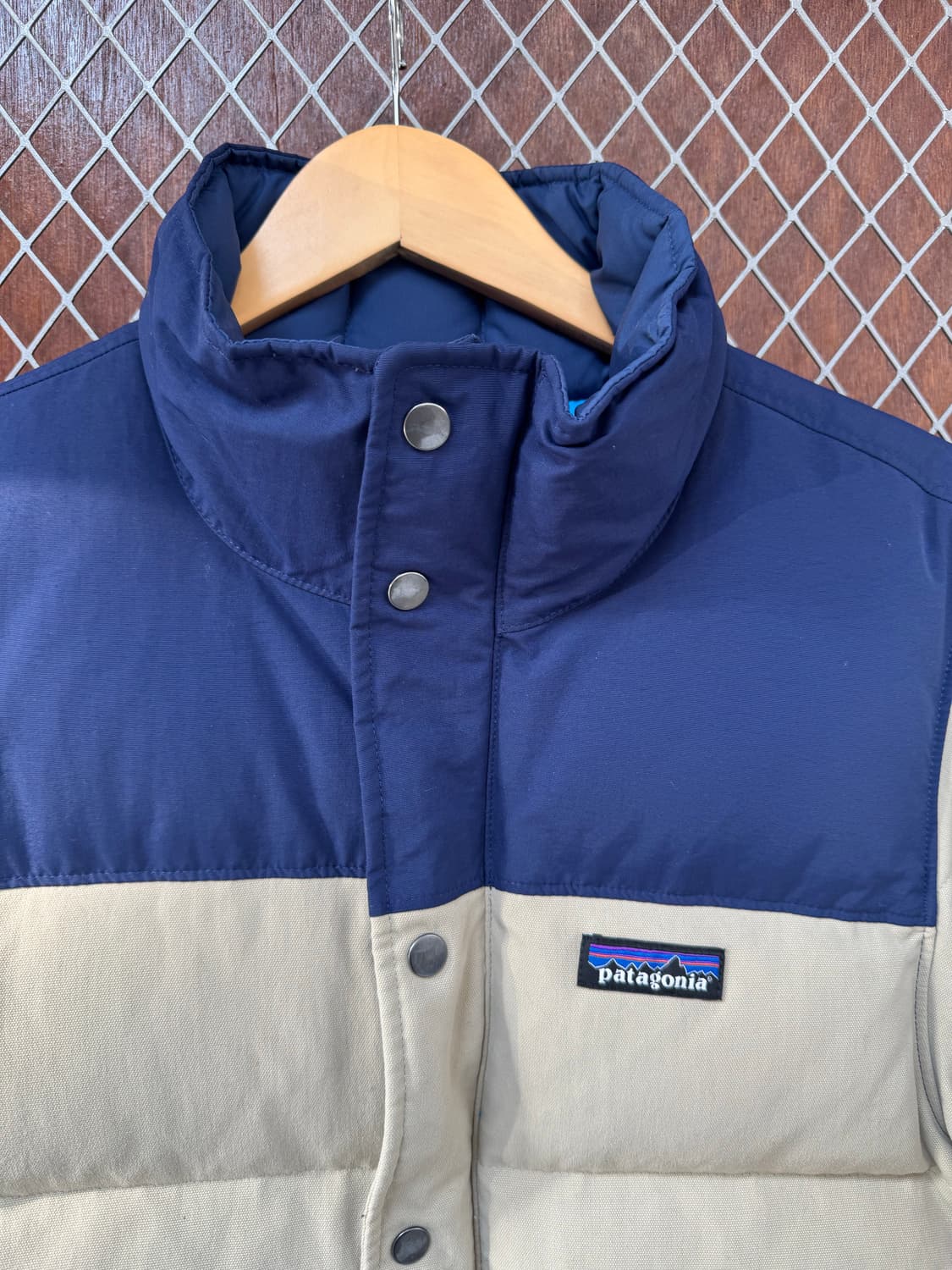 파타고니아 비비 배색 덕다운 자켓 S 상품이미지2