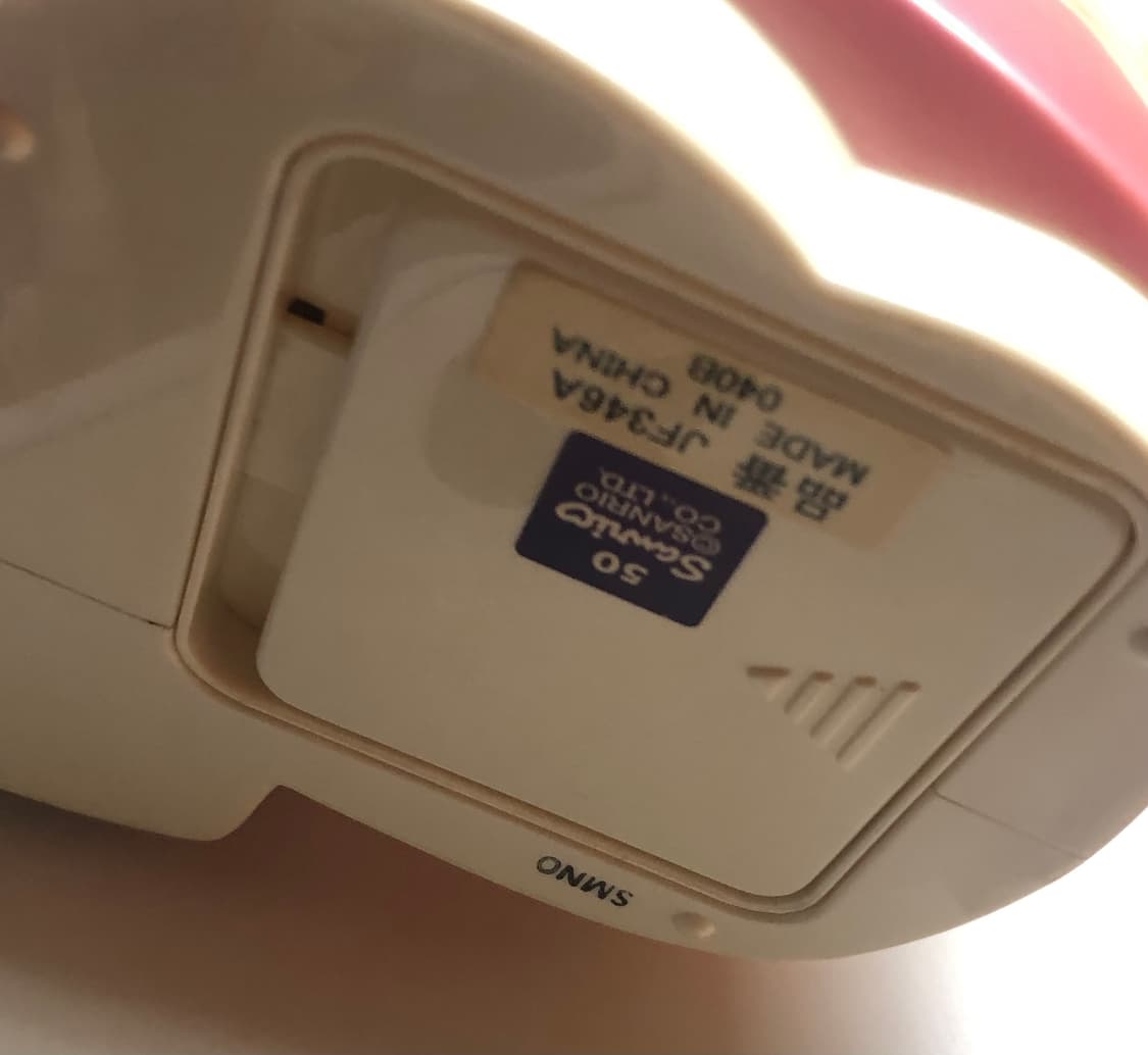 키티 메이드 탁상 시계 상품이미지4