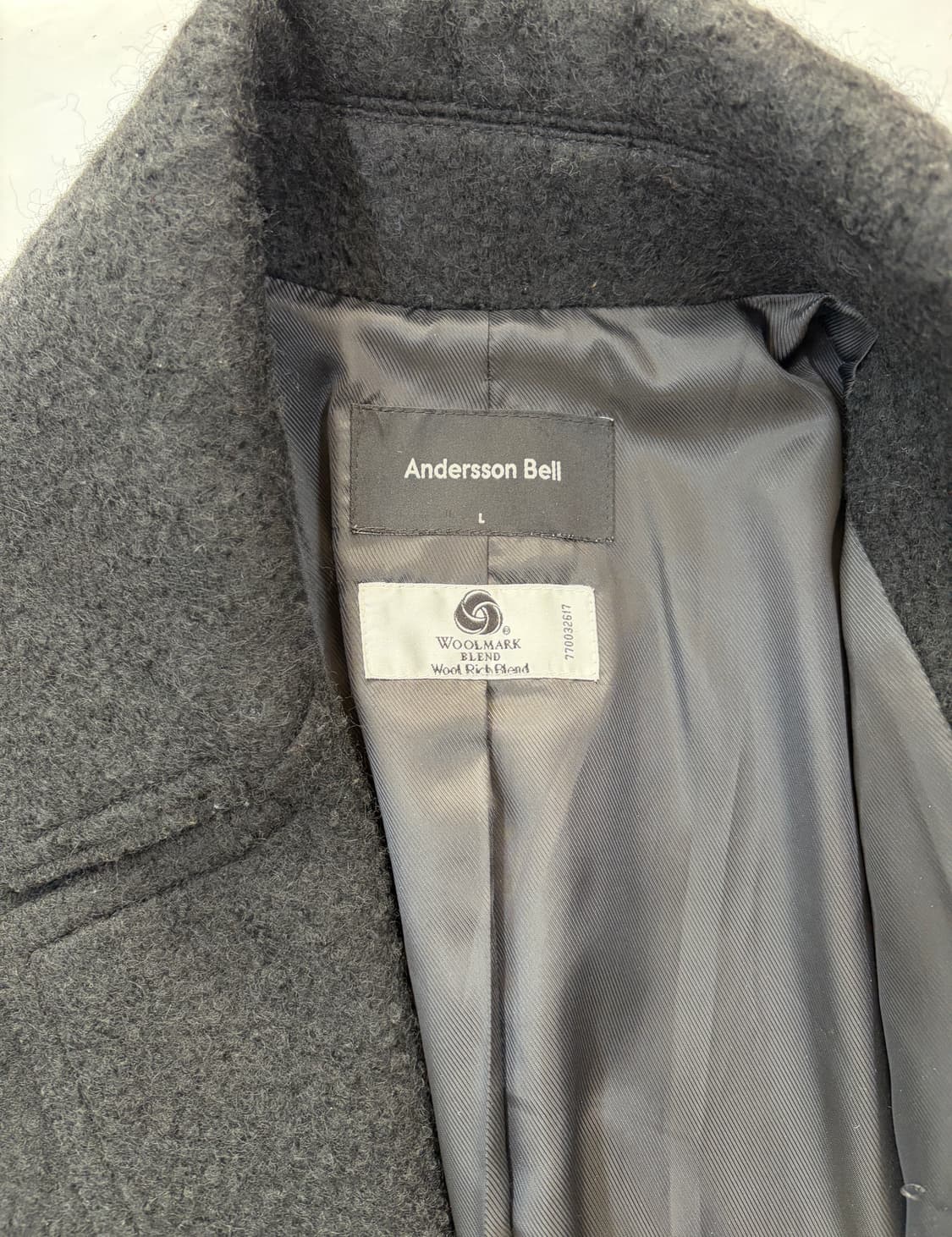 Andersson Bell 캐시미어 알파카 코트 상품이미지3