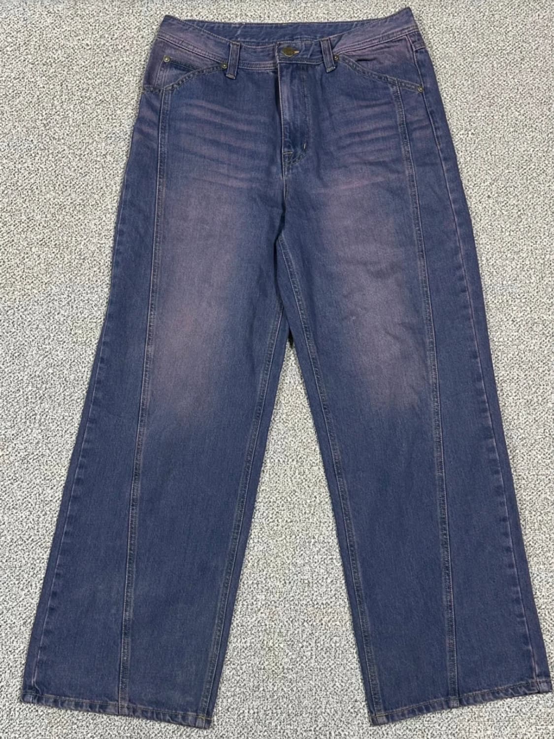 Fallet x lee 워시드 데님팬츠 라지사이즈 상품이미지2