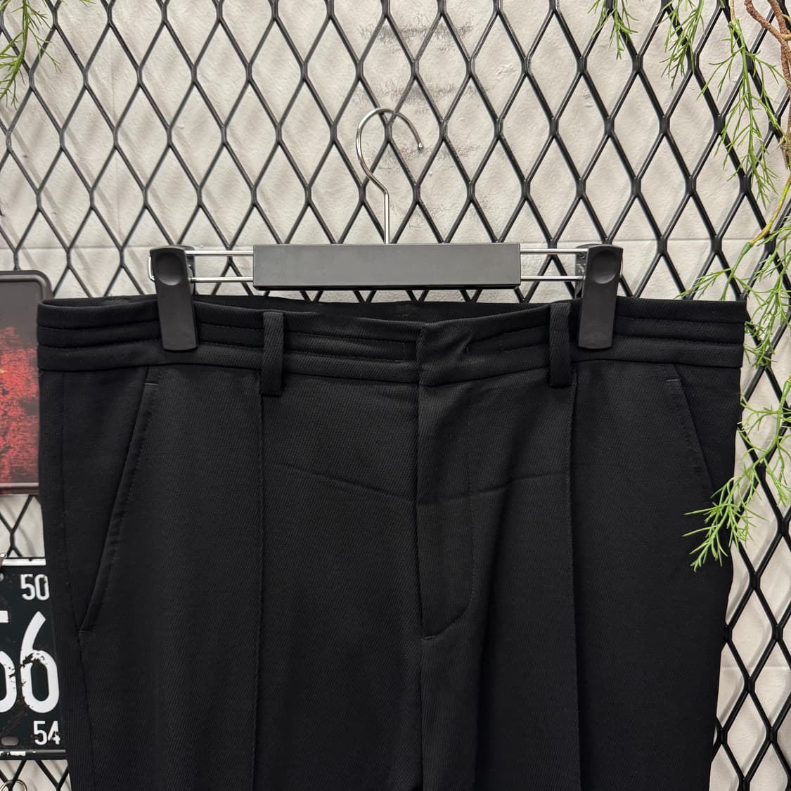 시스템옴므 토레뇨 카브라 트라우저 팬츠 블랙 상품이미지3