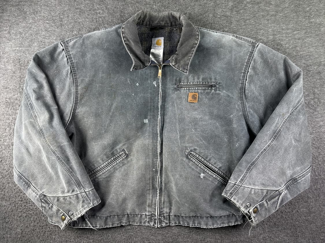 칼하트 J97 디트로이트 바운더리 라인 펜스 컴퍼니 커스텀 자켓 PTL 상품이미지1