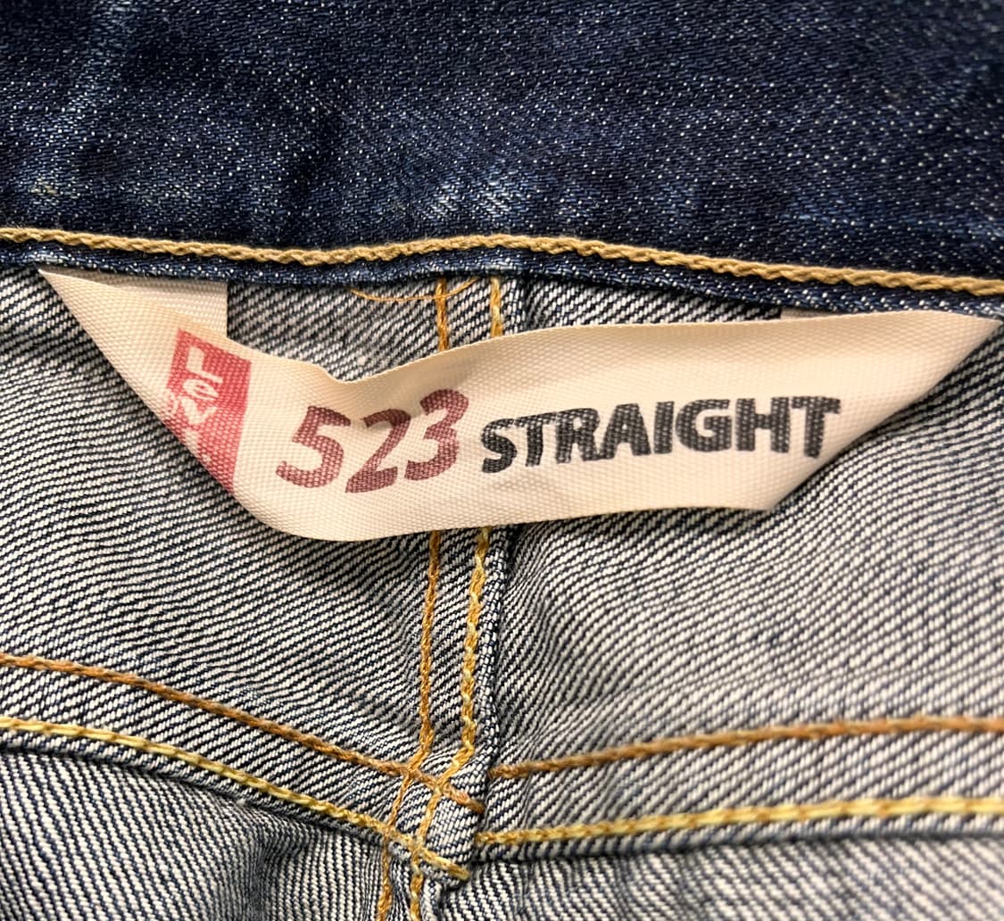 리바이스 523 스트레이트 데님 팬츠 34 상품이미지4