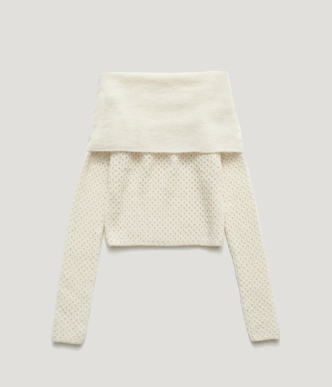 파르벵 뮤트 니트 MUTE ALPACA KNIT OFF-SHOULDER 상품이미지1