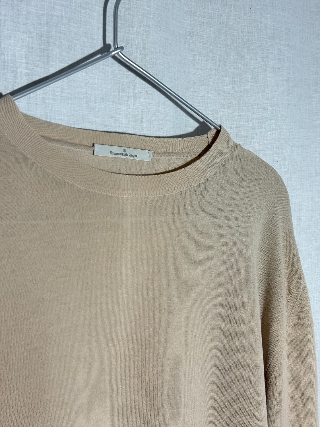 [1] 에르메네질도 제냐 코튼 니트 상품이미지3