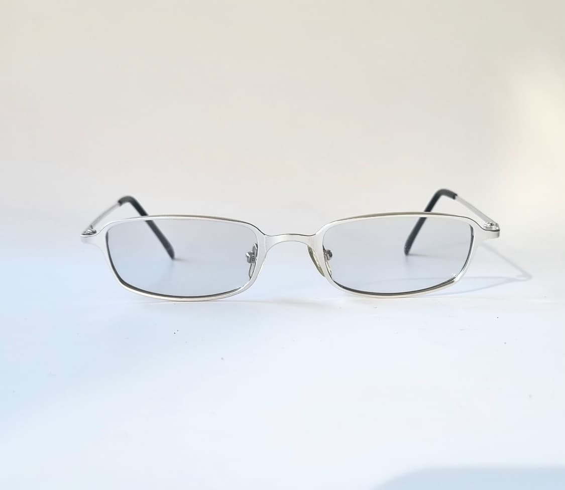 데드스탁 긱시크 사각 실버 안경테  490 상품이미지2