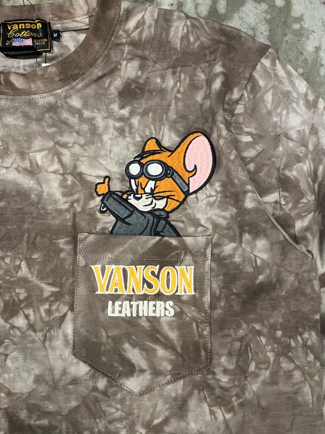 밴슨 톰과제리 타이다이 롱슬리브 M 새상품 상품이미지5