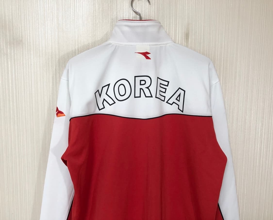 디아도라국대 국대KOREA 핸드볼국대 트레이닝자켓/단복 105(흰빨) 상품이미지9