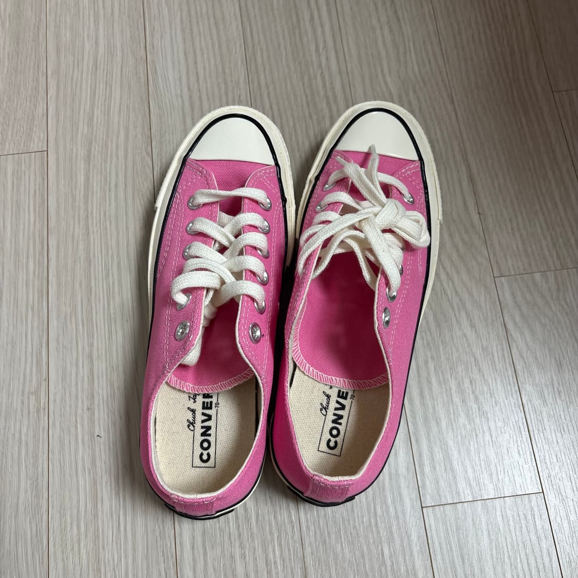 235) 컨버스 척테일러 70 로우 핑크 급처 상품이미지2