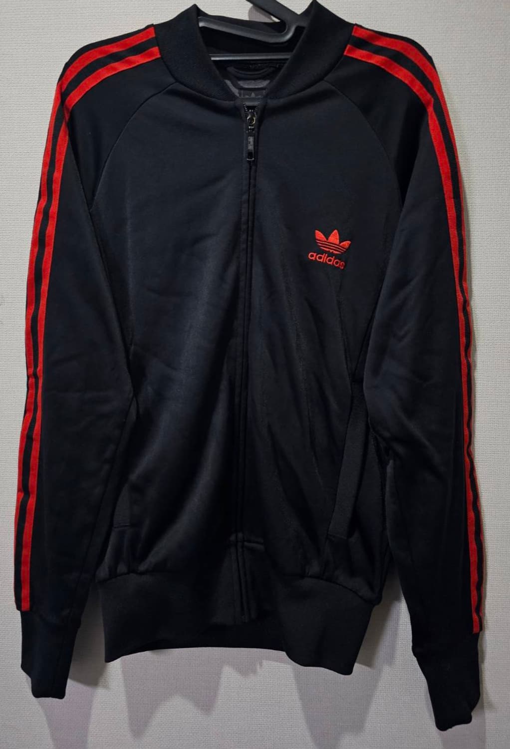 아디다스 검빨 트랙탑 져지집업 85~90 / XS~S 상품이미지1