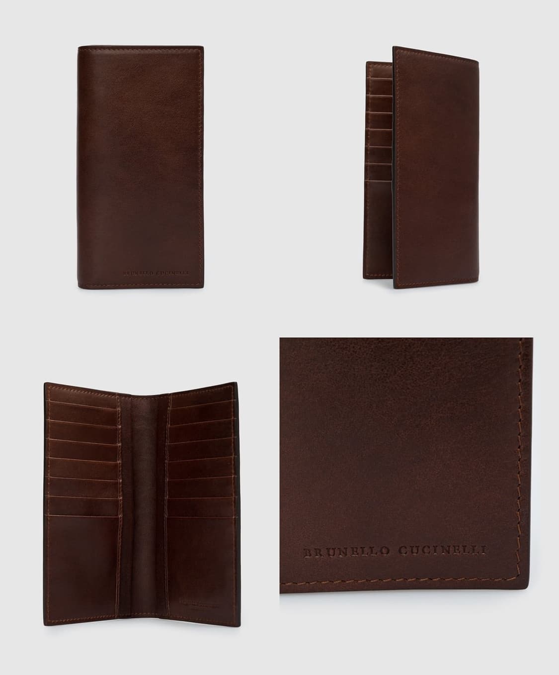 브루넬로 쿠치넬리 / 가죽 장지갑 / 새상품 상품이미지4