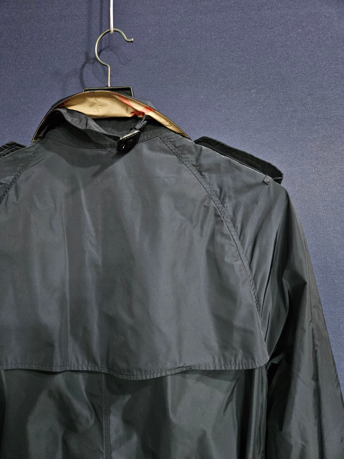 버버리 네이비 남성 105 더블 트렌치코트  상품이미지9