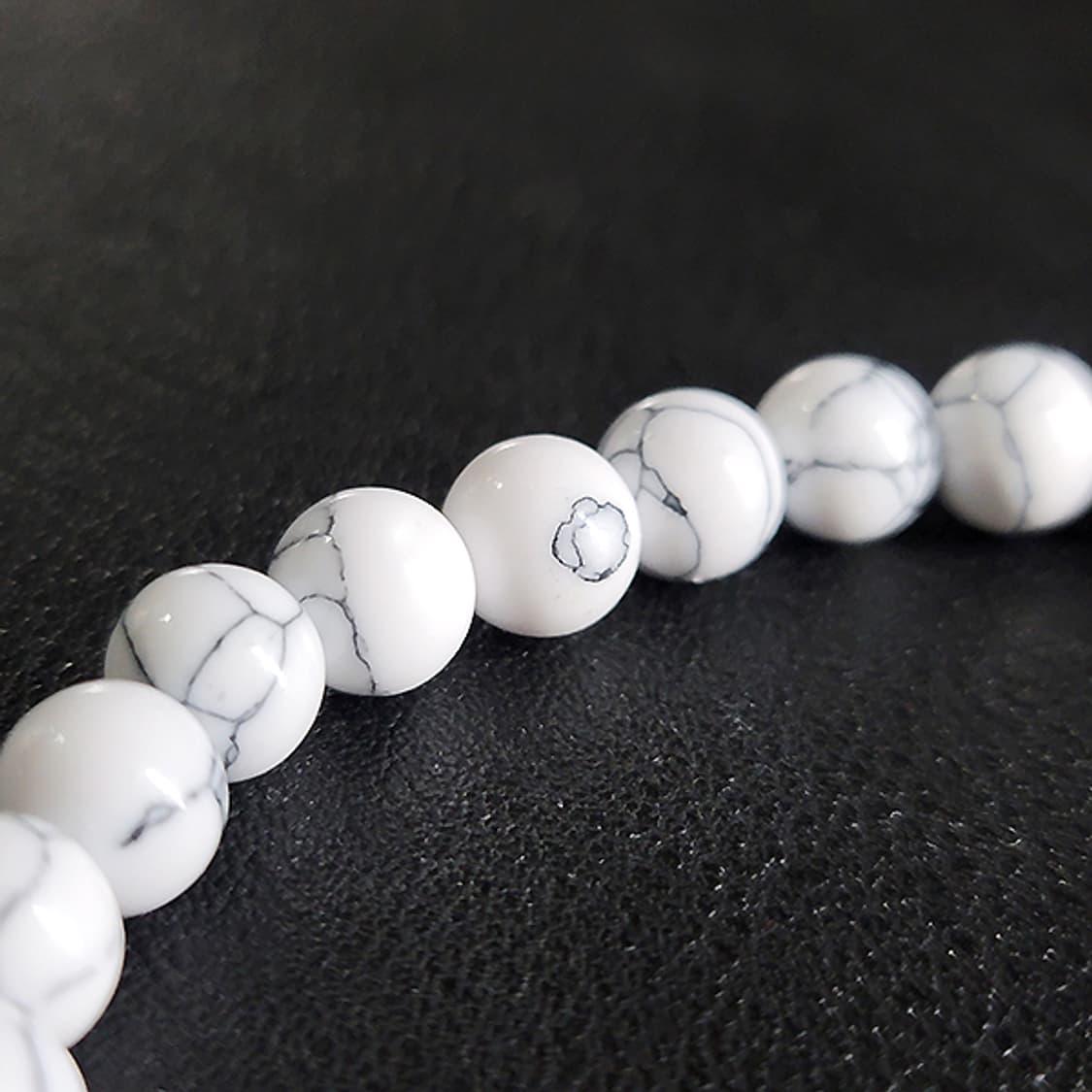 Coreguard 바솔트 히울라이트 8mm 남자 빈티지 용 원석 팔찌 상품이미지5