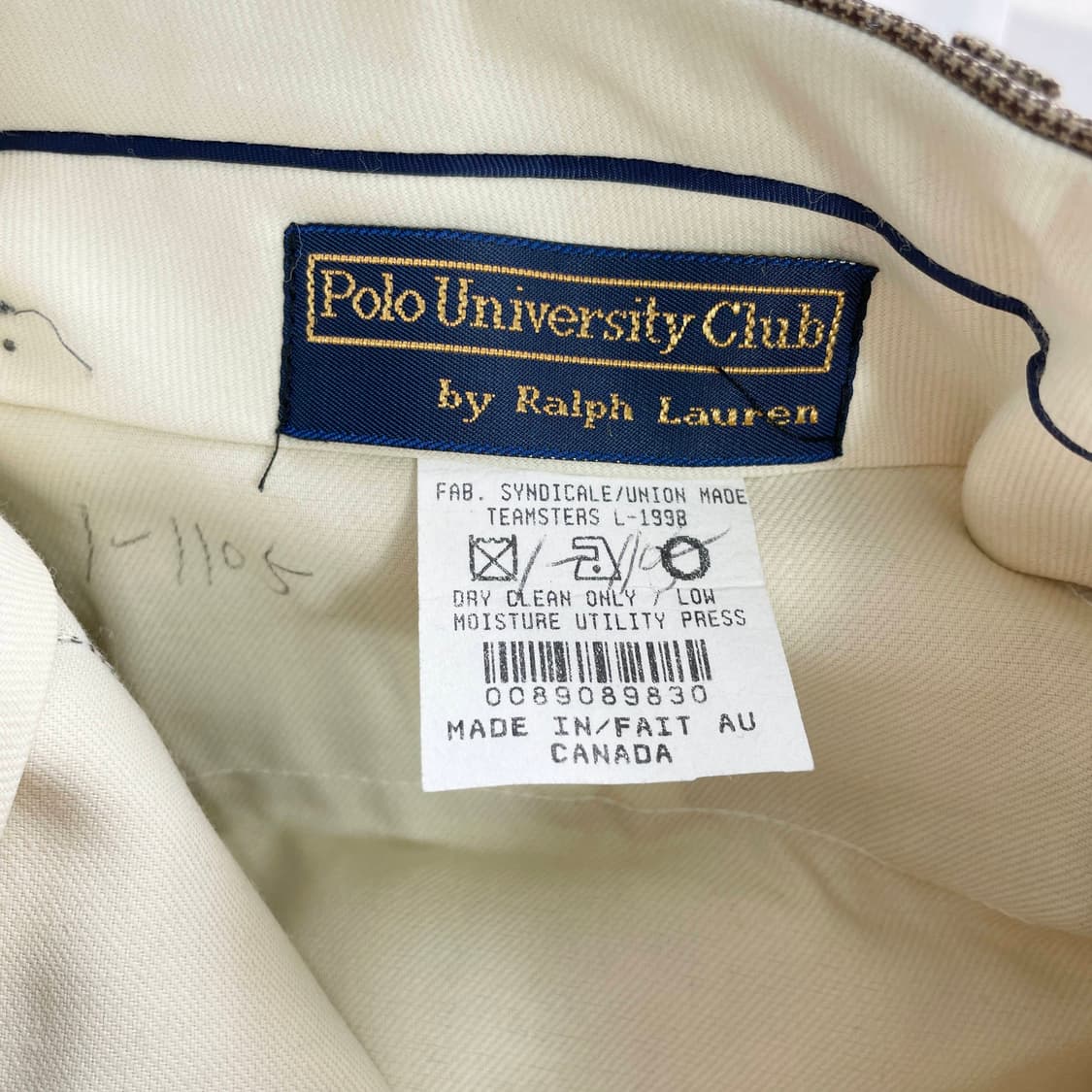 B1 폴로 유니버시티 클럽 바이 랄프 로렌 체크팬츠 30사이즈 상품이미지4