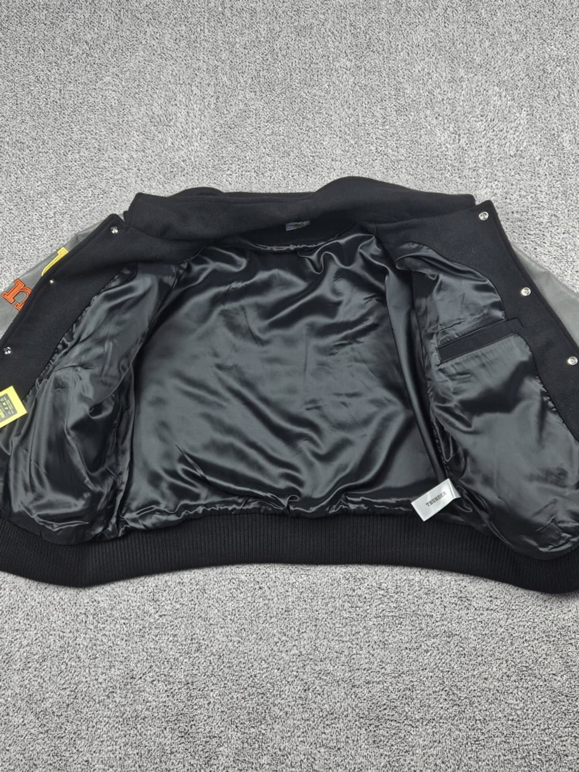 에이티즈 2024팝업 썬더 배색 바시티 자켓 (상세설명참조)/ 10089 상품이미지9