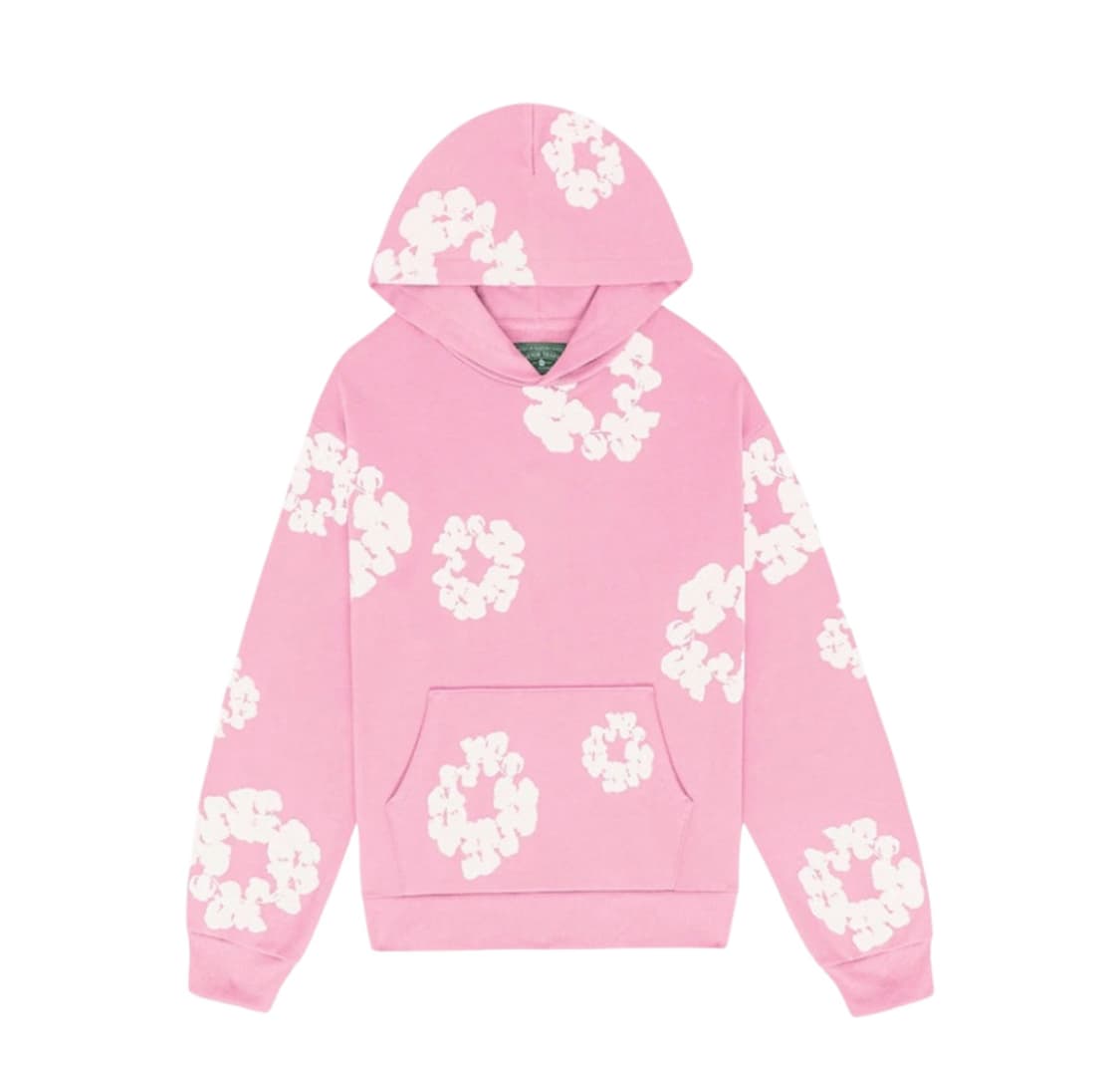 데님티어스 핑크 후드 상품이미지1