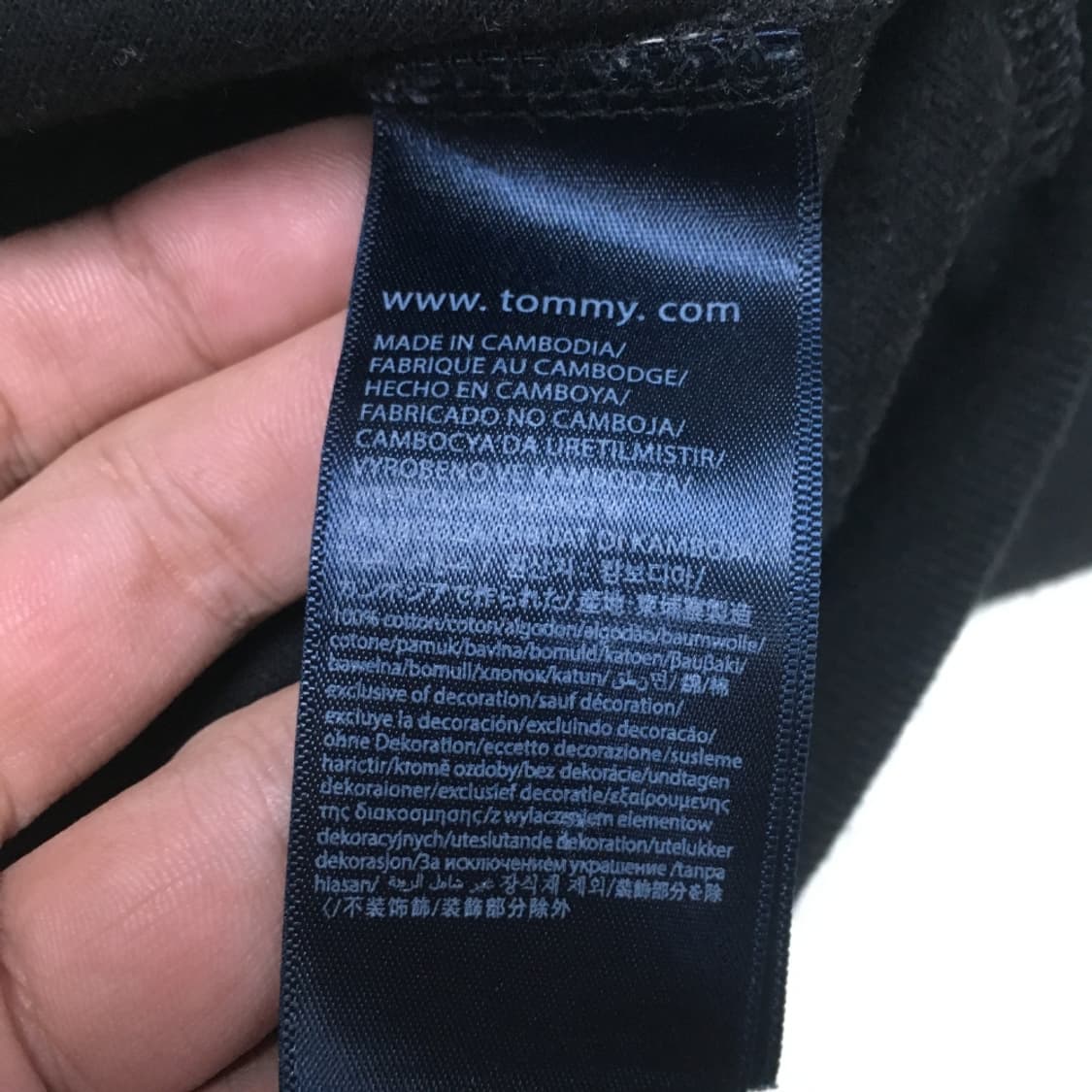 타미 스몰로고맨투맨  CC19 상품이미지4