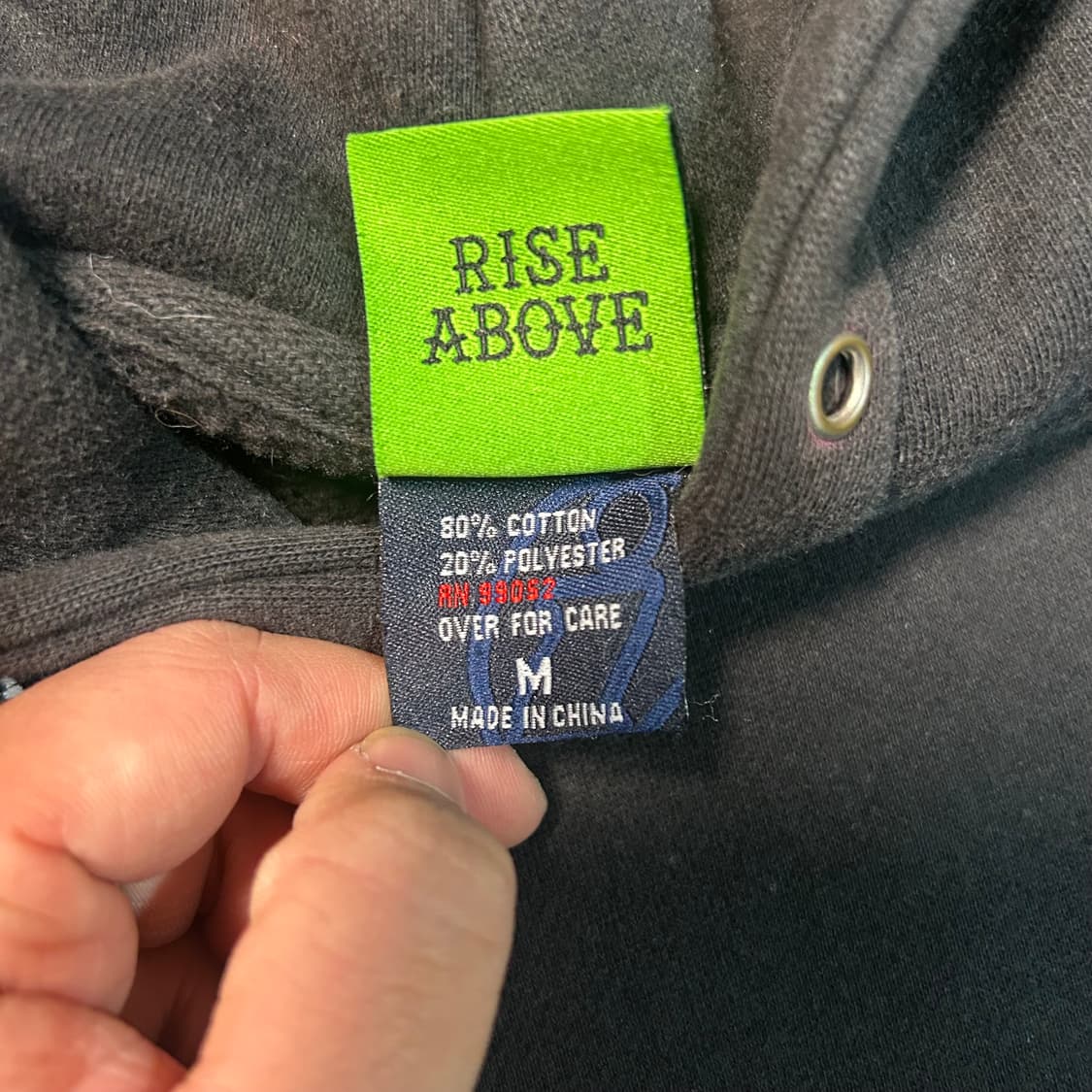 [L] 안티히어로 트레셔 로고 패러디 후드 상품이미지5