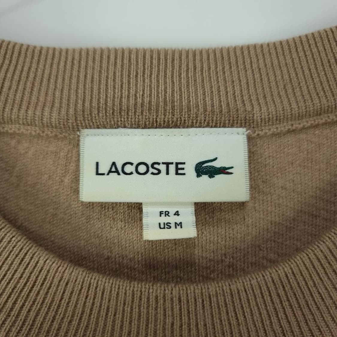 [라코스테] 로고 패치 크루넥 니트 M19025 상품이미지8