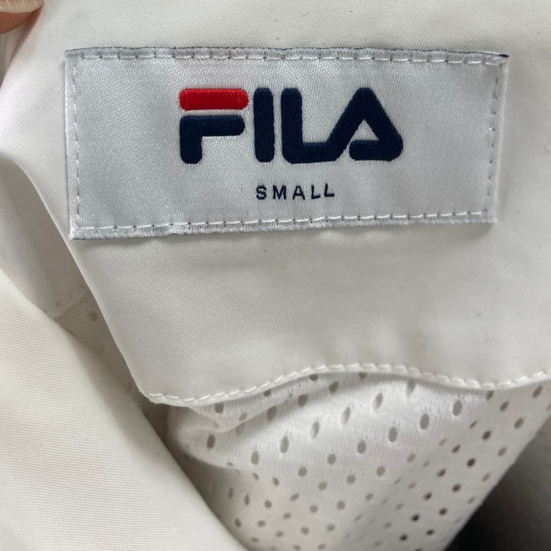 휠라 여성 바람막이숏자켓 90S 영구제 상품이미지4