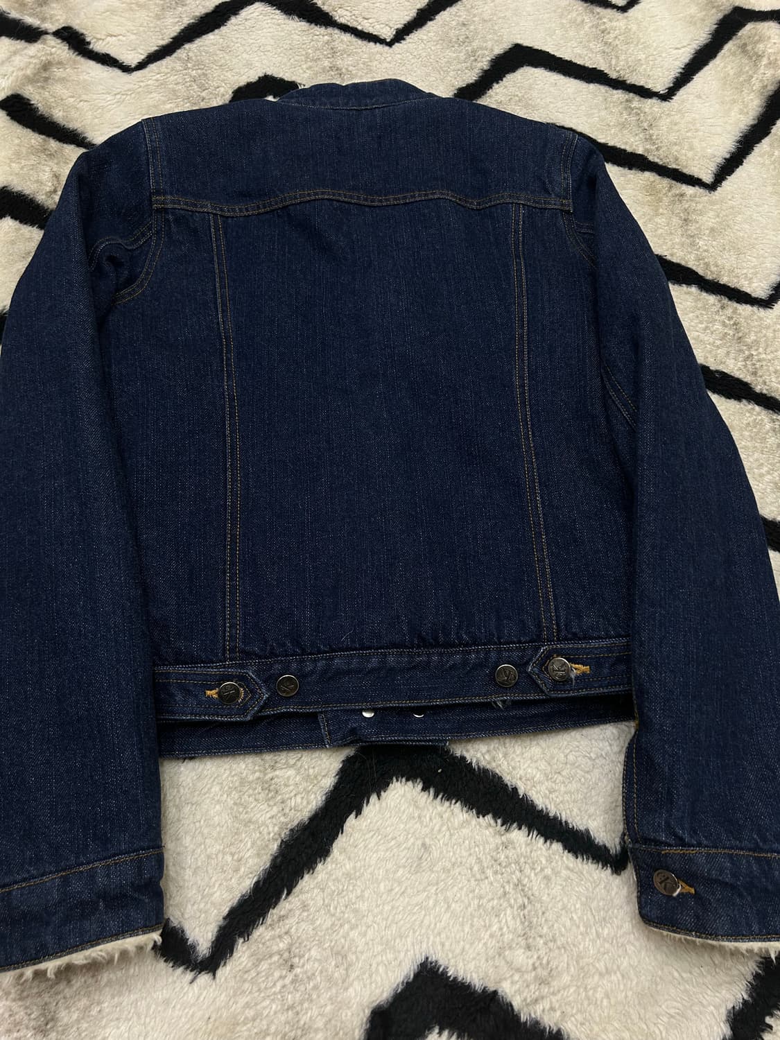 [M]켈빈클라인 데님 쉐르파 자켓/진청 상품이미지5