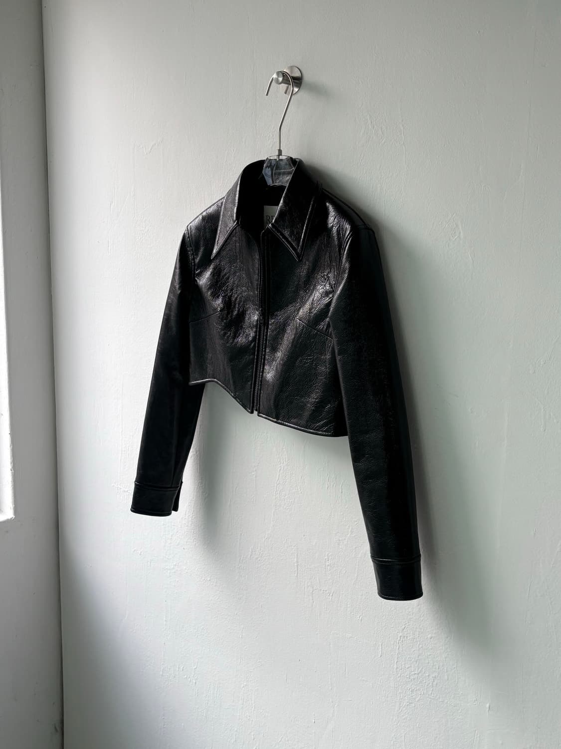 렉토 23aw 폴리 레더 블루종 상품이미지5