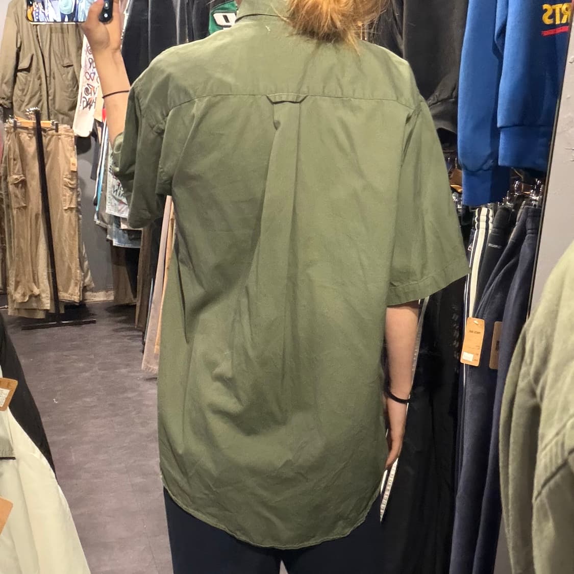 [IM] Carhartt 칼하트 반팔 셔츠 올리브 카키 상품이미지4