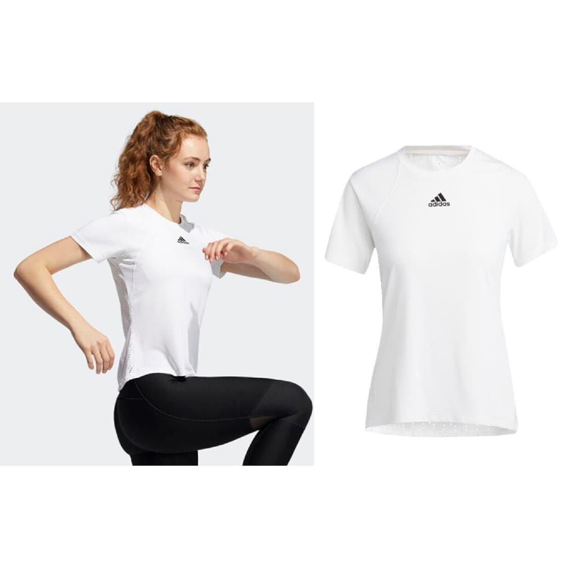 아디다스 히트레디 트레이닝 반팔티셔츠(XS) 상품이미지1