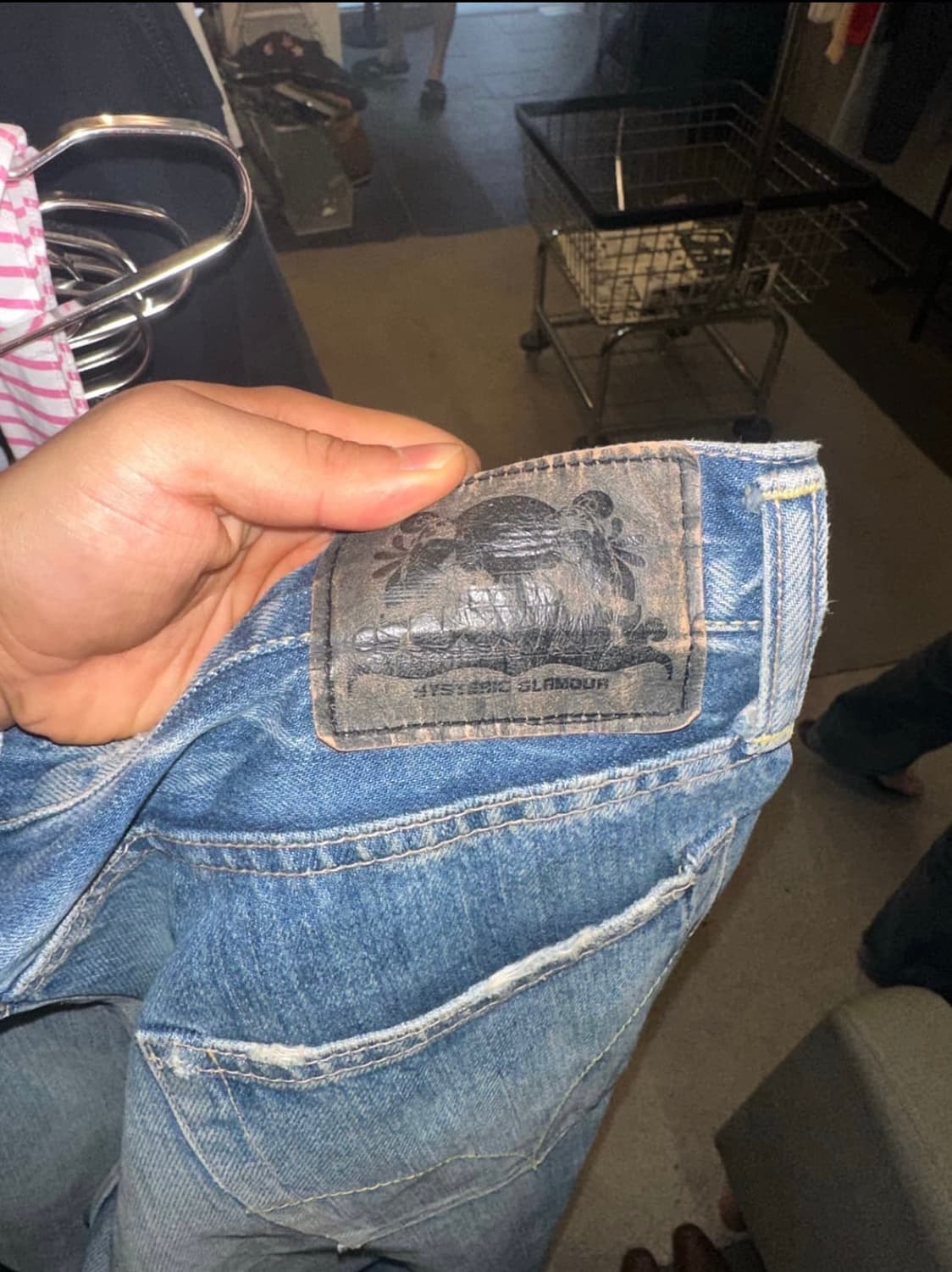 히스테릭 글래머 데님 팬츠 상품이미지9