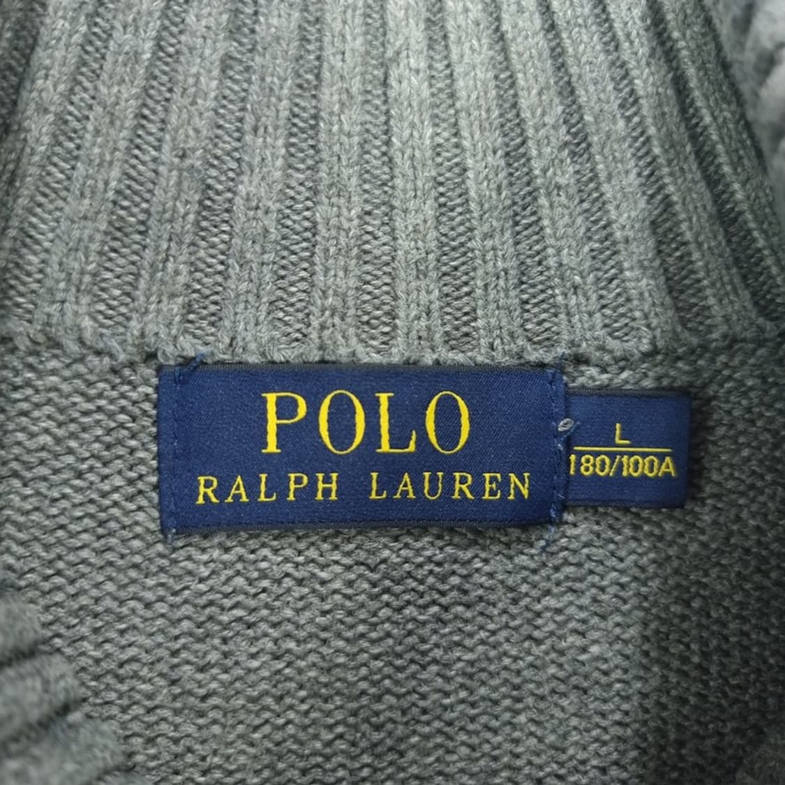 [폴로 랄프로렌] 포니 로고 자수 버튼넥 니트 M18627 상품이미지7
