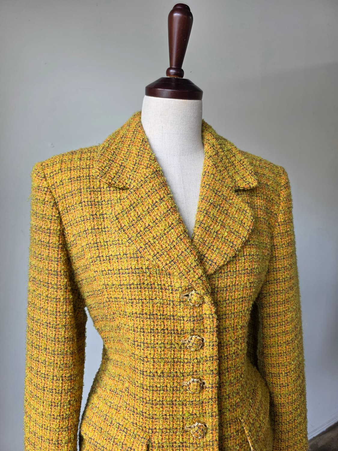 부클 트위드 자켓 상품이미지1