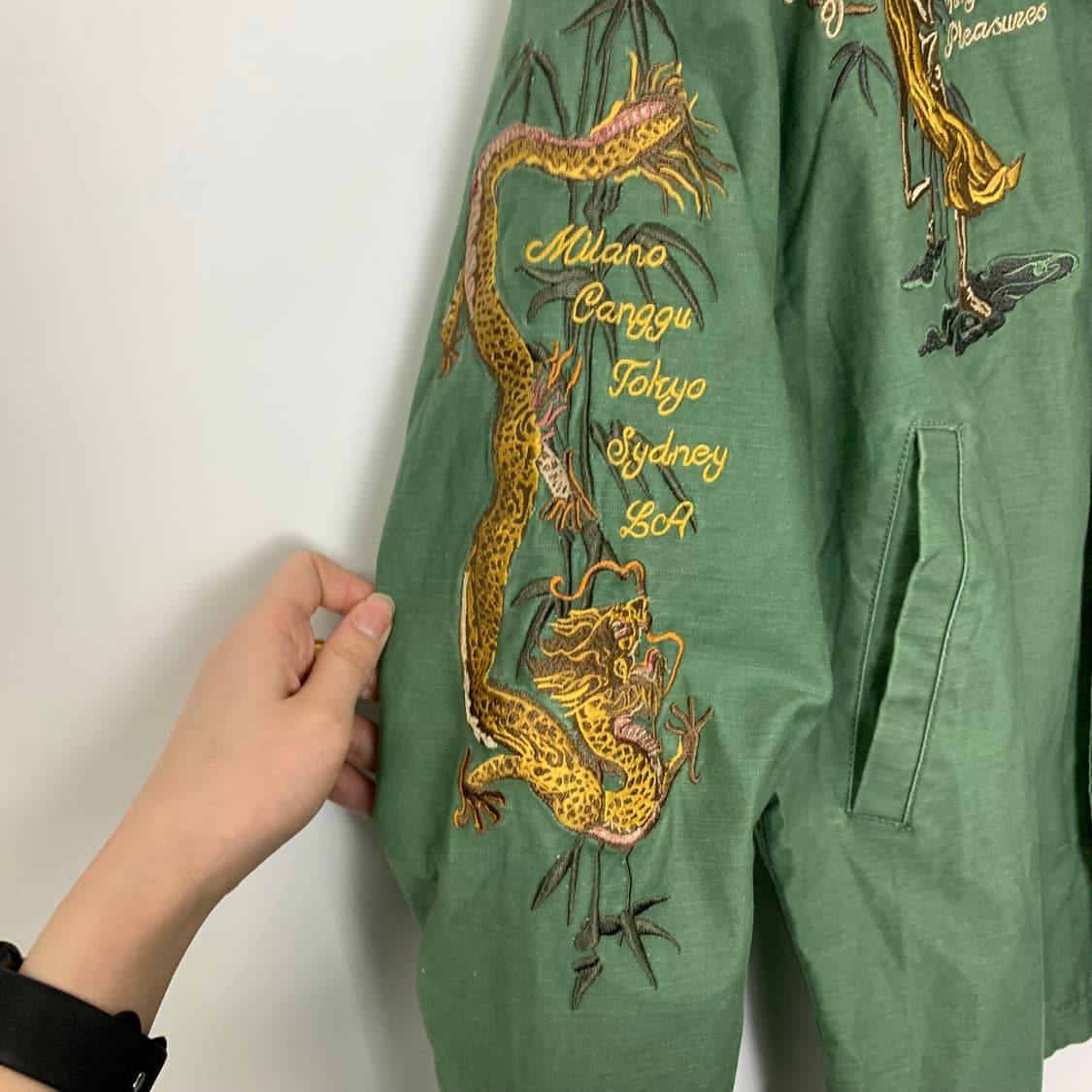 데우스 엑스 마키나 카키 야상자켓 상품이미지7