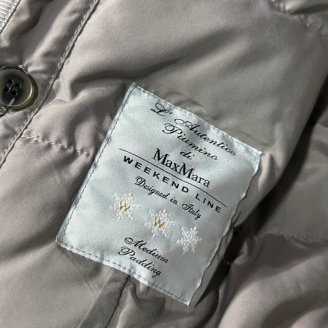 막스마라 블랙 숏 다운 점퍼  상품이미지5