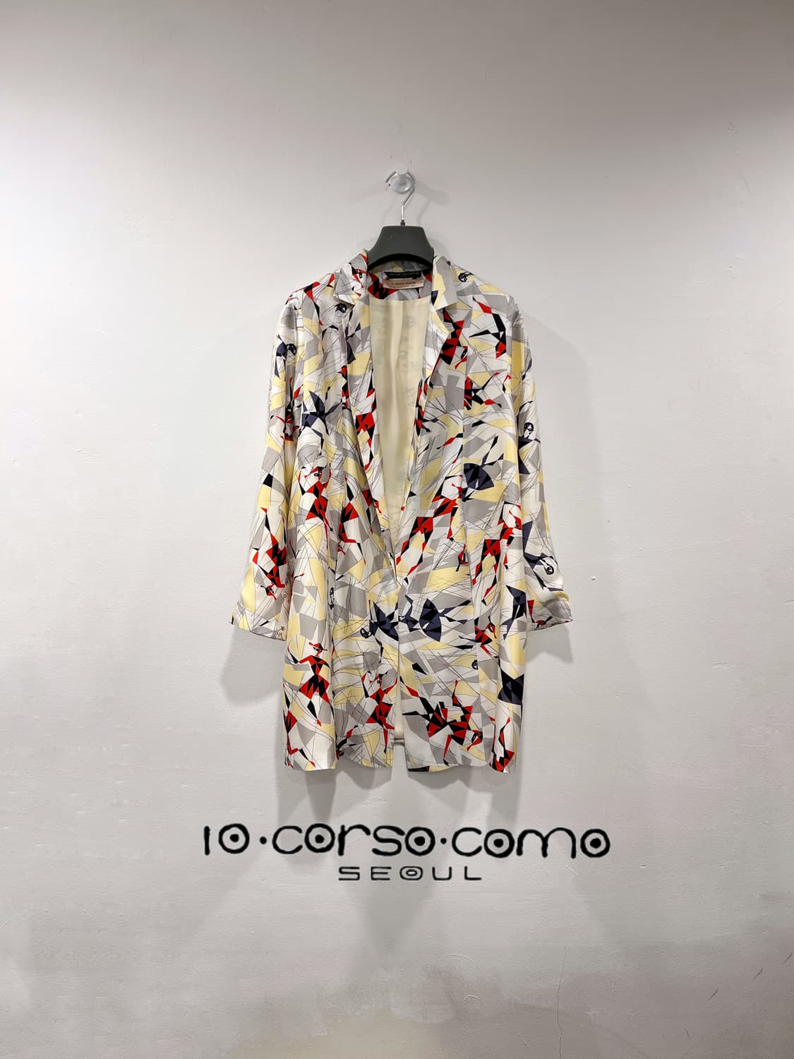 꼬르소꼬모 x La Prestic Ouiston 실크 블라우스 상품이미지1