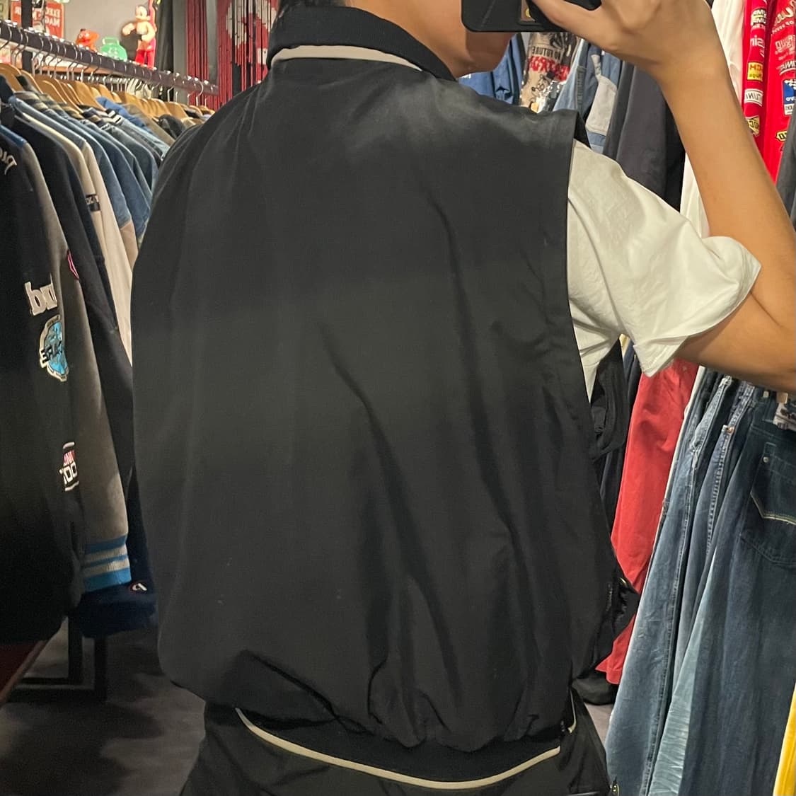 [IM] NIKE 나이키 블랙 웜업(조끼 가능) 상품이미지9