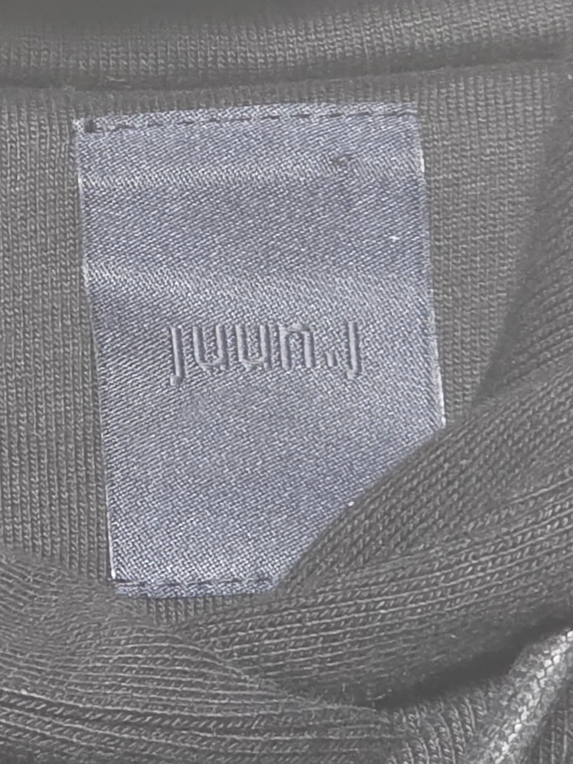 준지 로고 자수 후드 36사이즈 상품이미지8