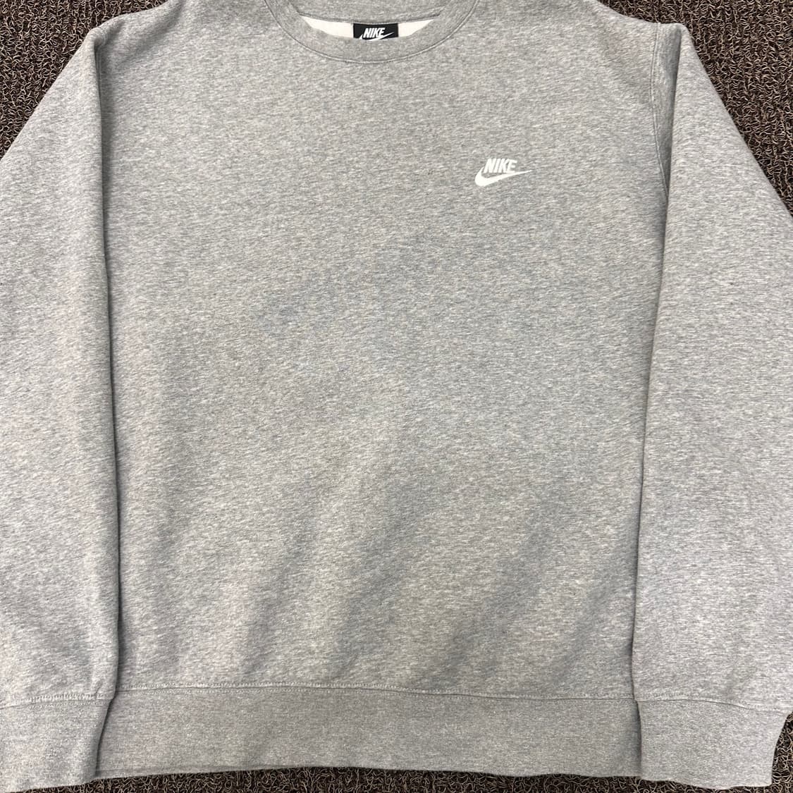 NIKE 나이키 기모 맨투맨 그레이 XL 상품이미지4