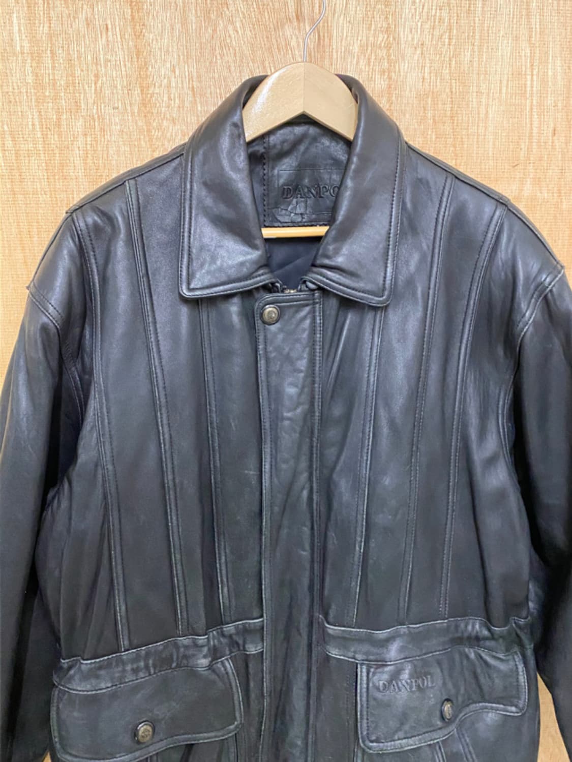 VTG leather coat  상품이미지5